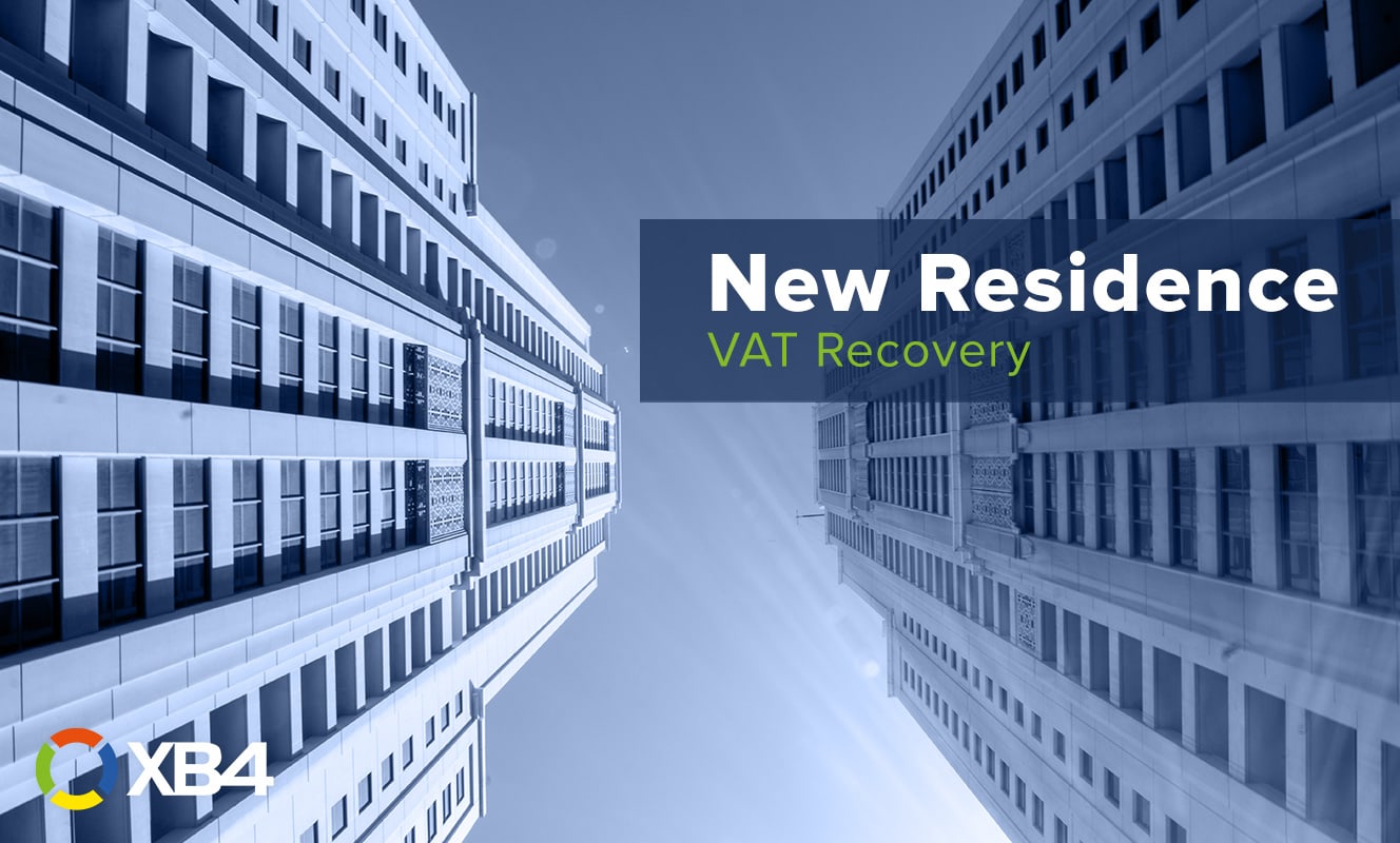 New Residence VAT Recovery - XB4